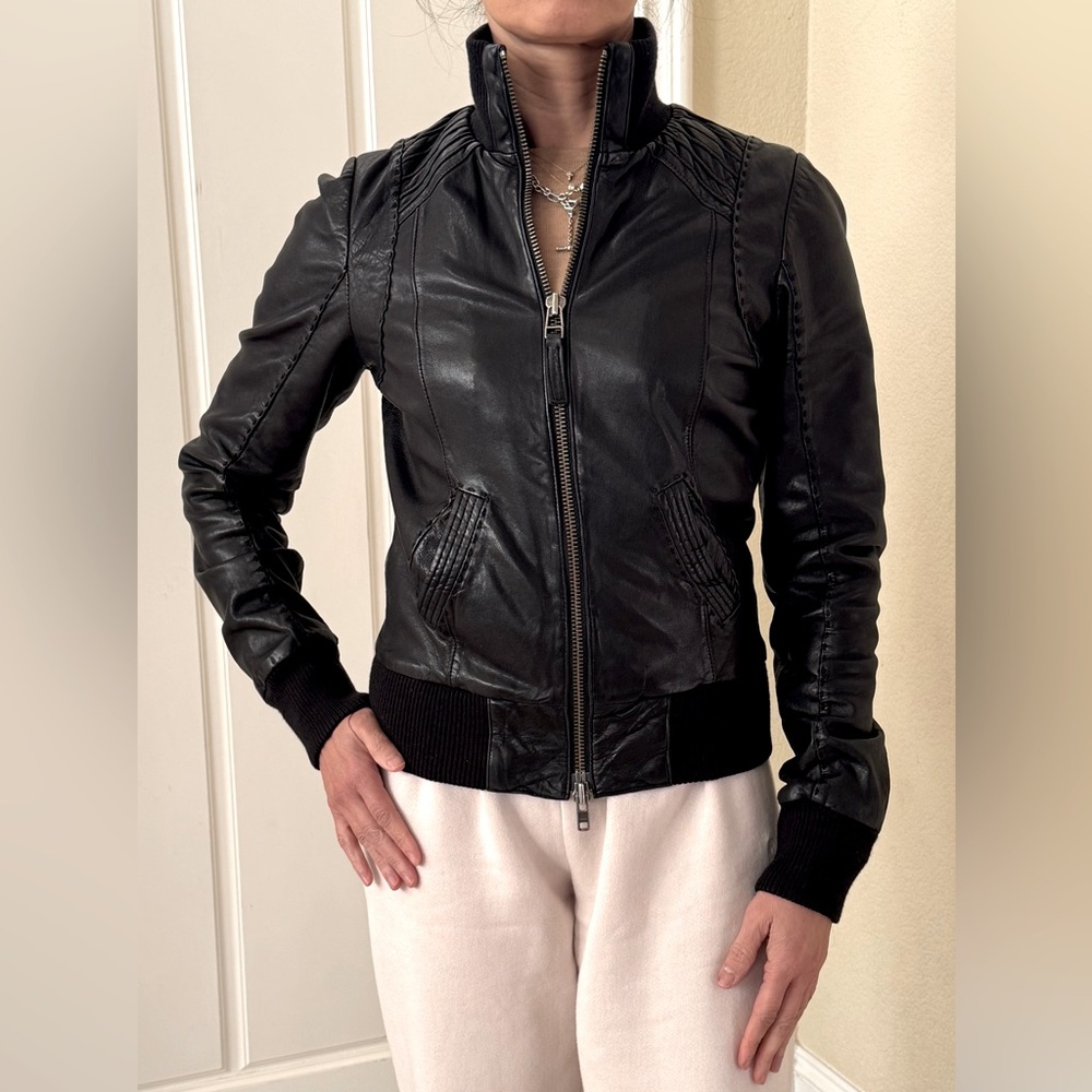 Aritzia Mackage Leather Jacket size XS